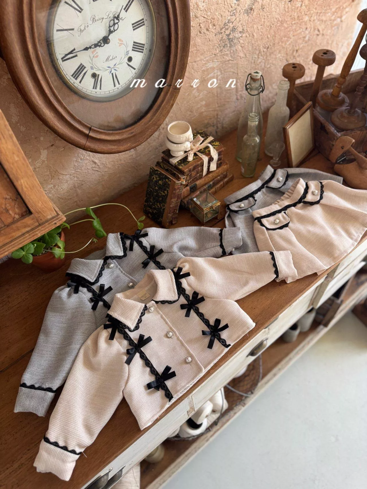 <Marron>上下套裝