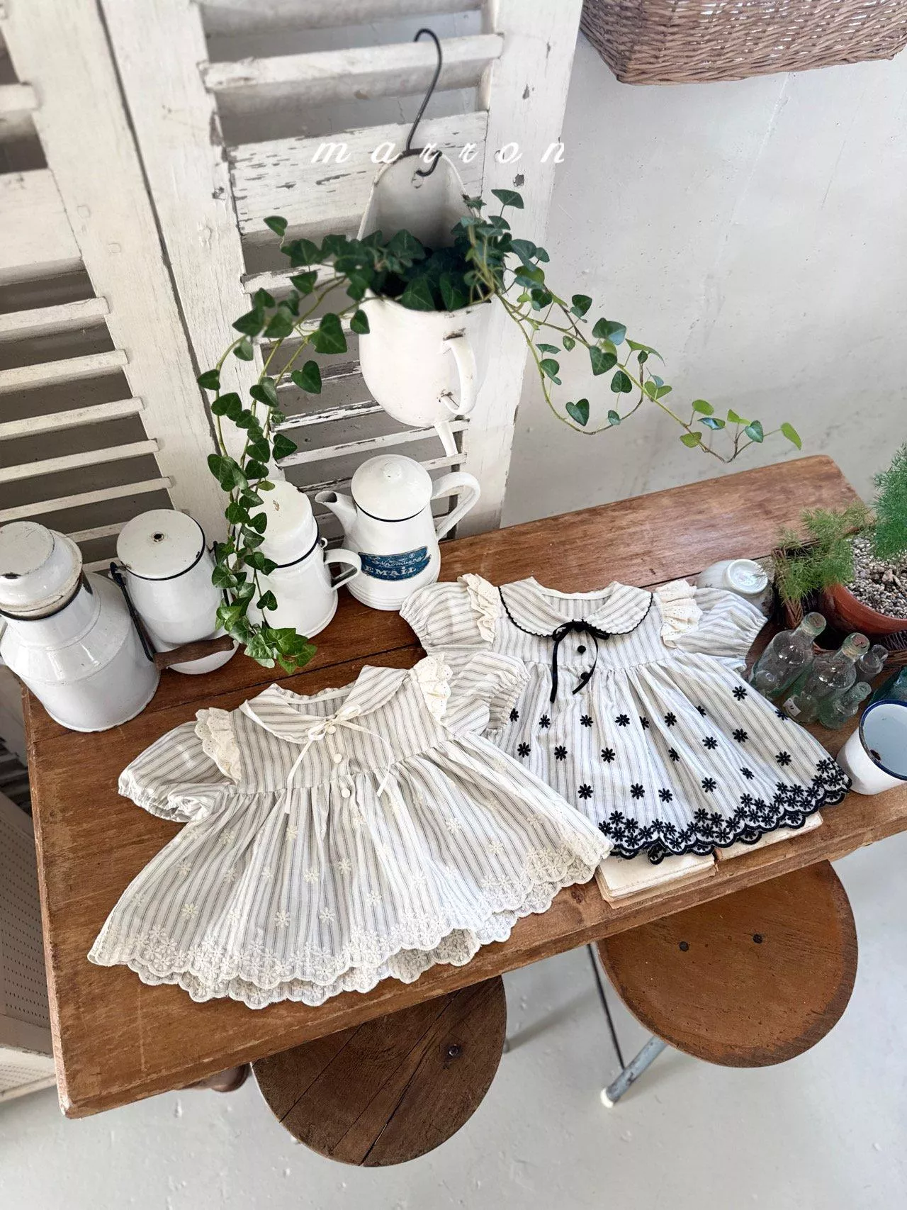 <Marron>包屁洋裝