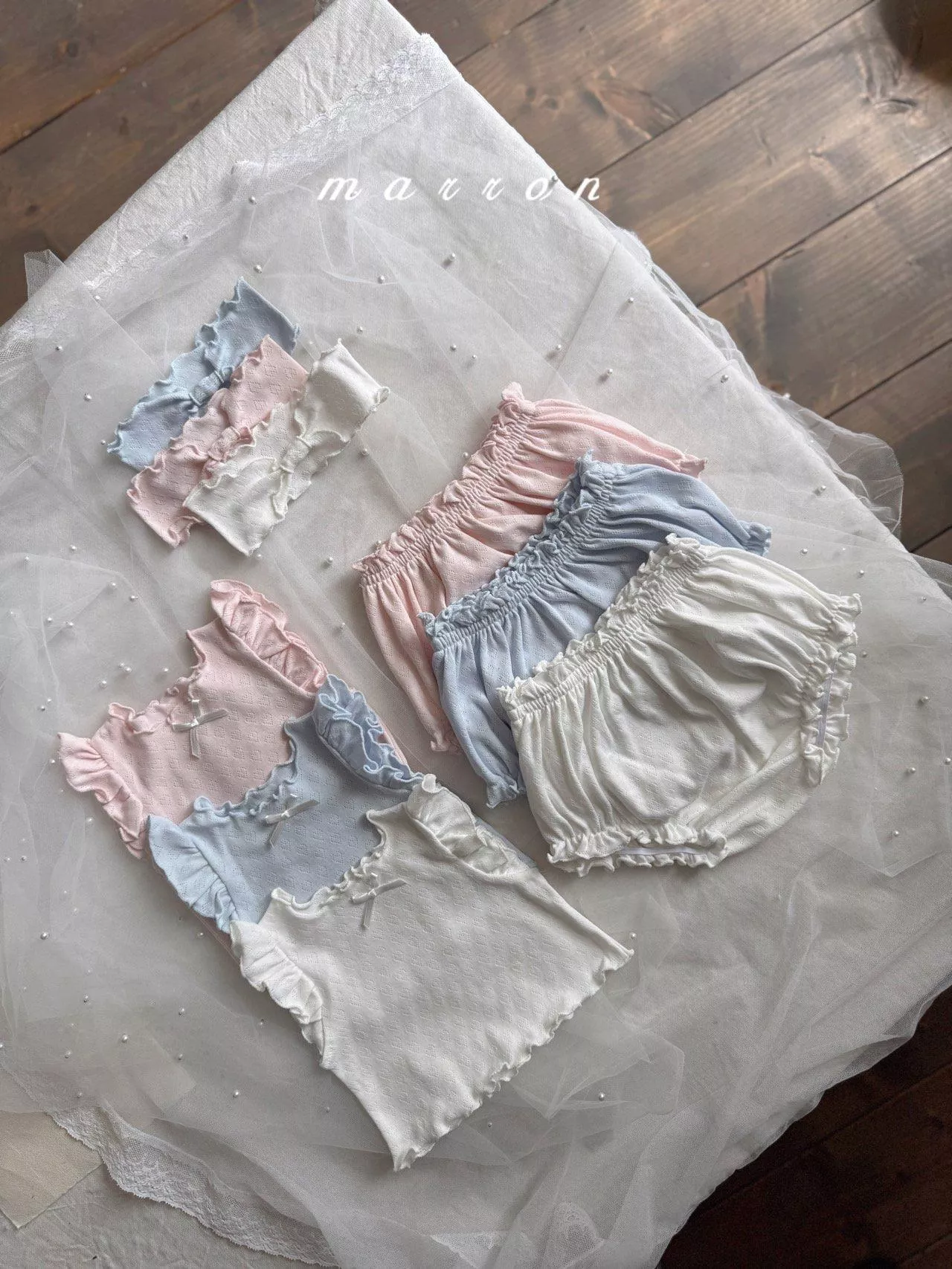 <Marron>上下套裝