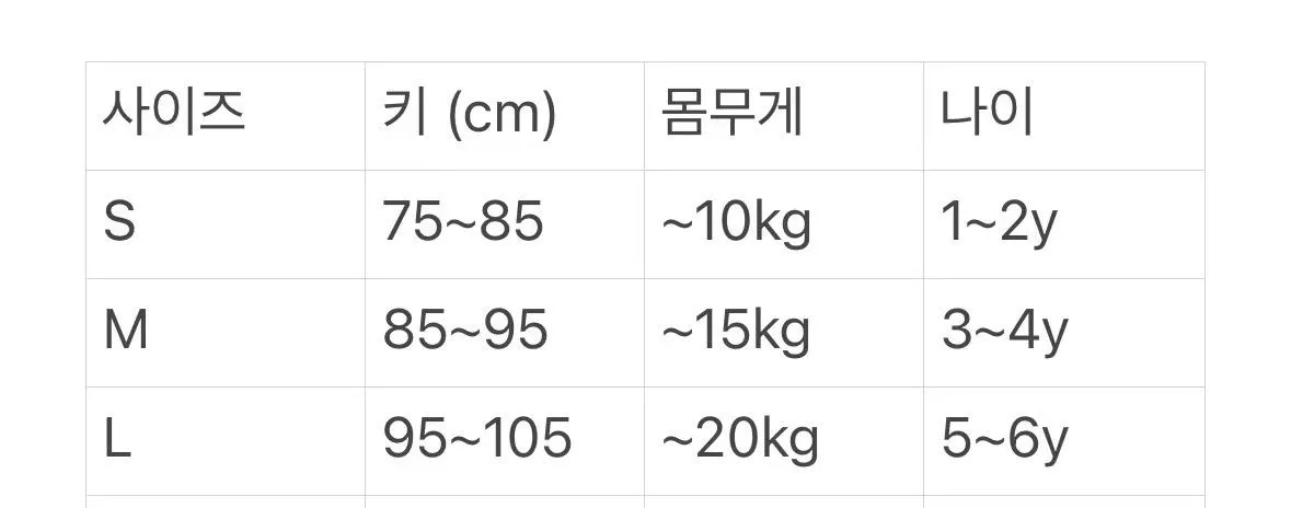 <Mybebe>尺寸表-勿下單