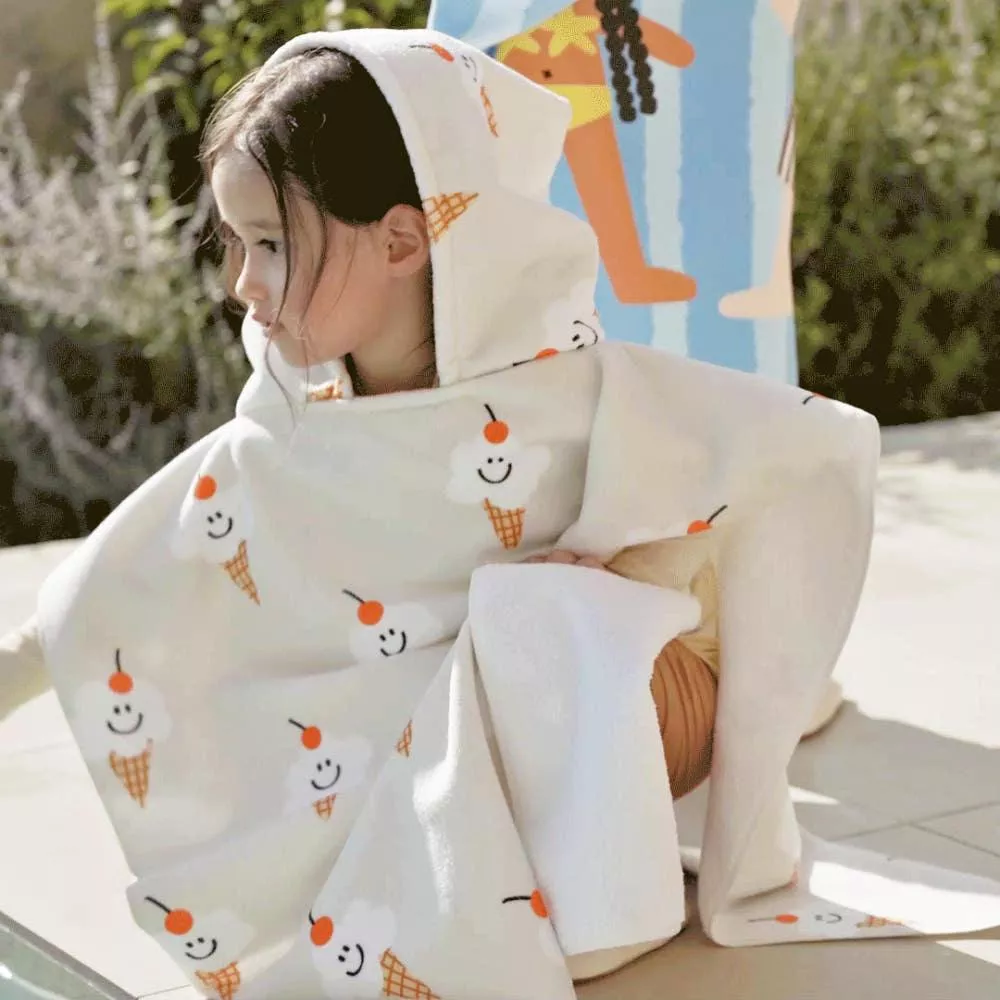 沙灘巾/連帽浴巾