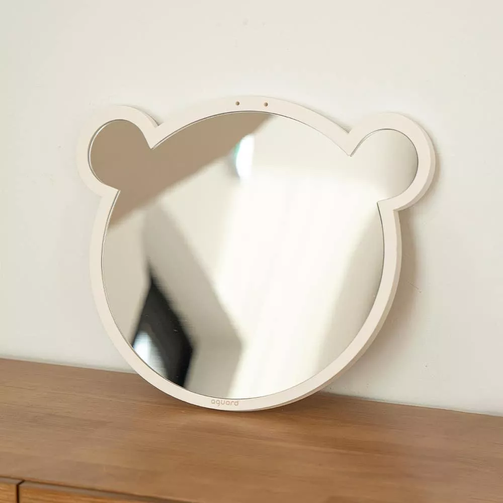 熊臉壓克力鏡子