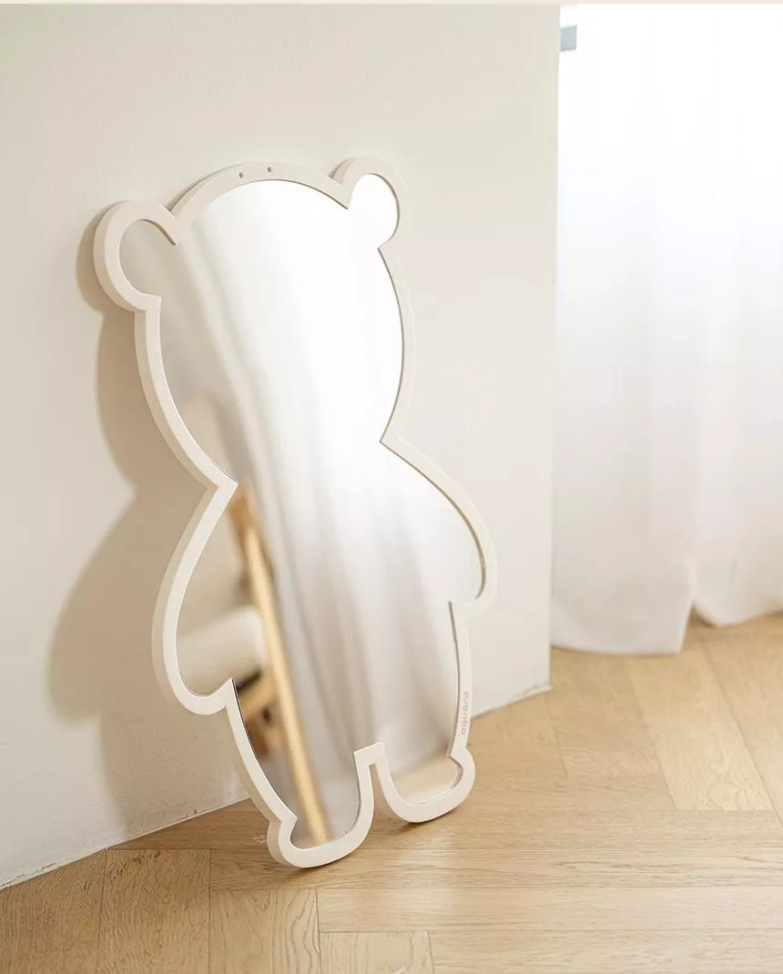 熊熊壓克力鏡子