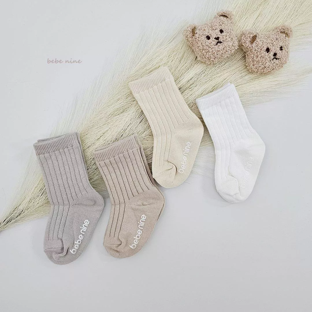 <Bebenine>1st襪子（一組4入）