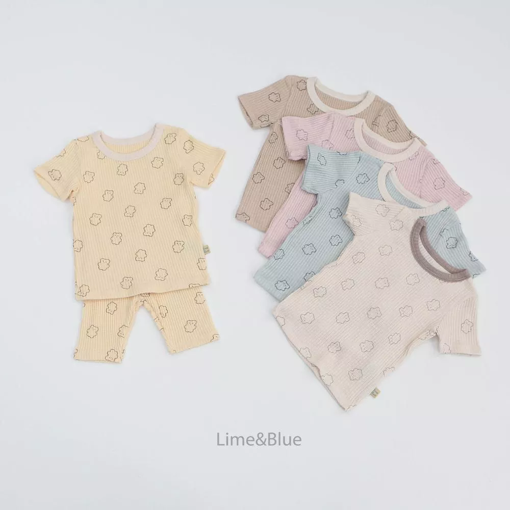 <limenblue>熊熊上下套裝