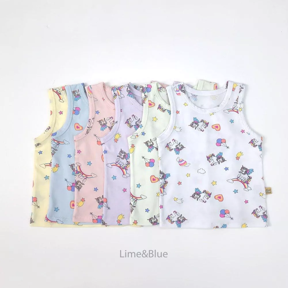 <limenblue>獨角獸上下套裝