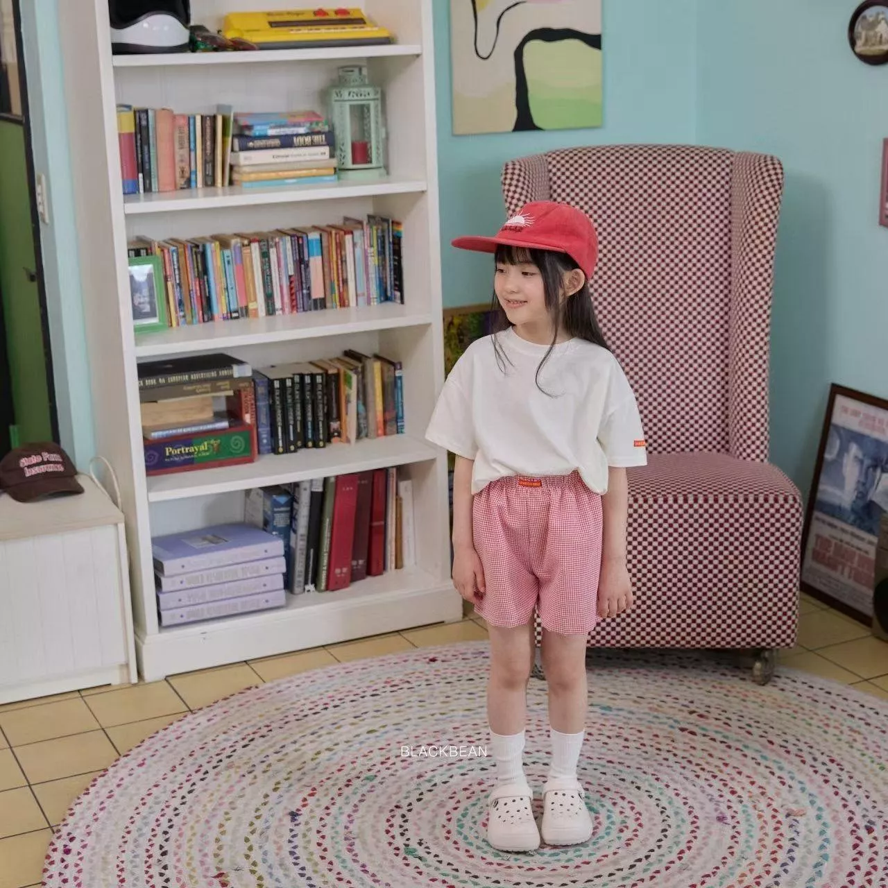 <Black Bean>上下套裝kids