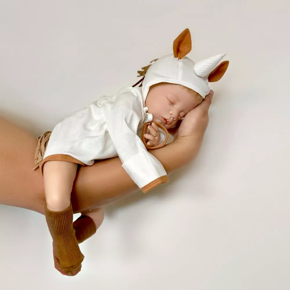 生肖套裝-馬年三件組《布朗馬》