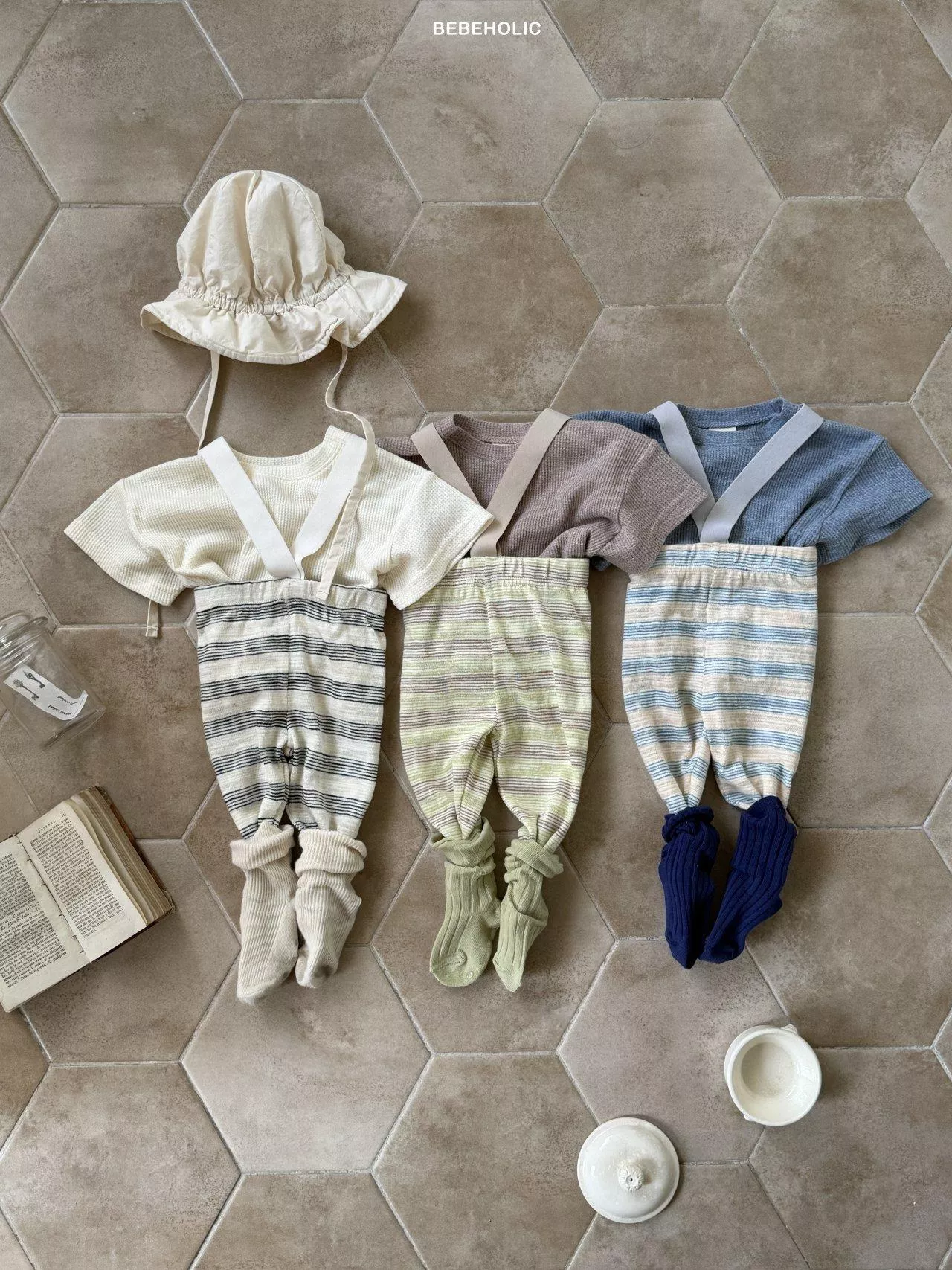 <Bebeholic 26夏>吊帶褲