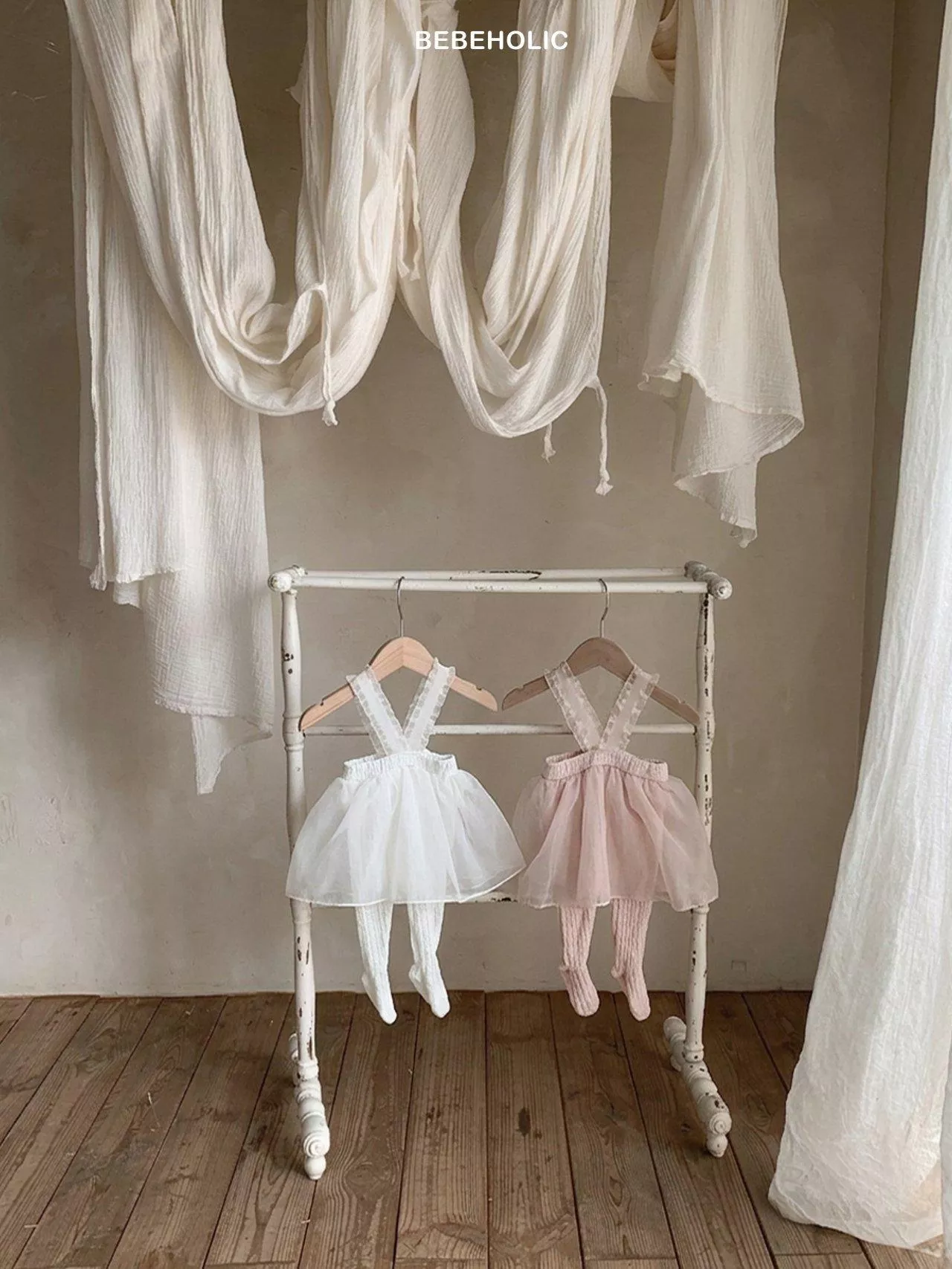 <Bebeholic 26夏>吊帶褲