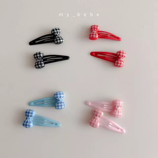 <Mybebe夏>髮飾髮夾(1組2入)