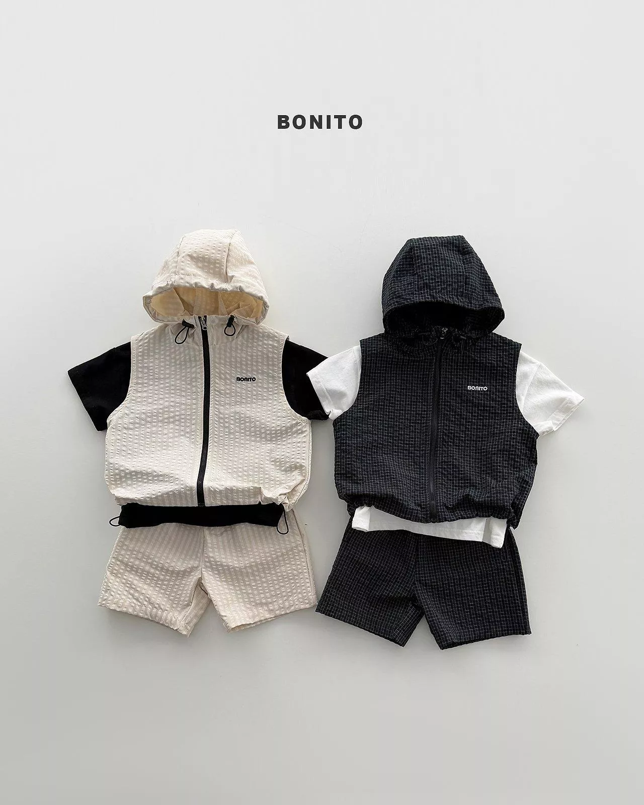 <Bonito夏>上下套裝(背心+褲子）