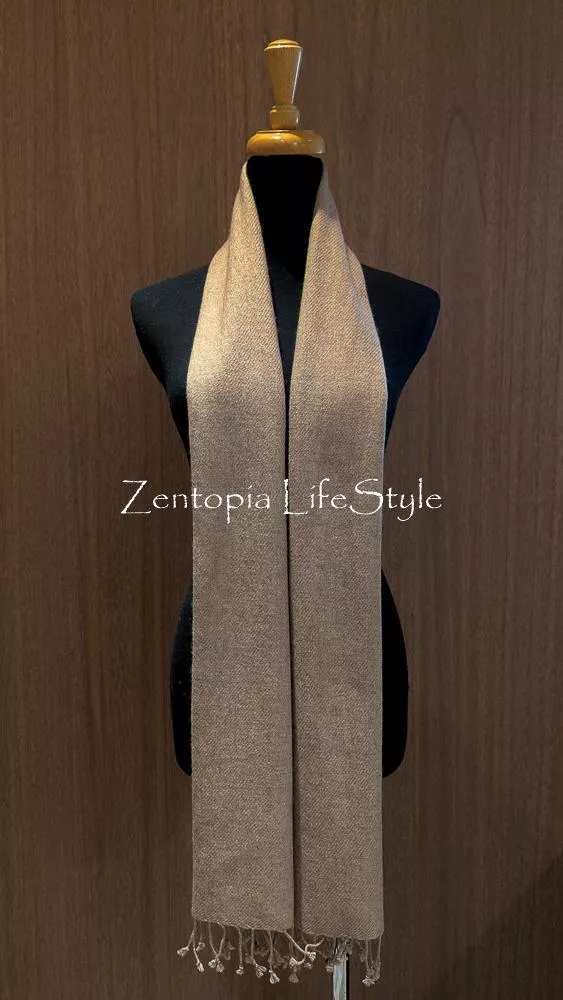 Zentopia 經典不敗_100%A級流蘇窄版加厚_BQCASF1232