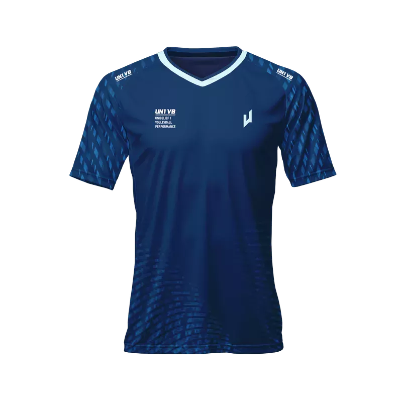 中性版拉克蘭圓v領上衣 《冰川》