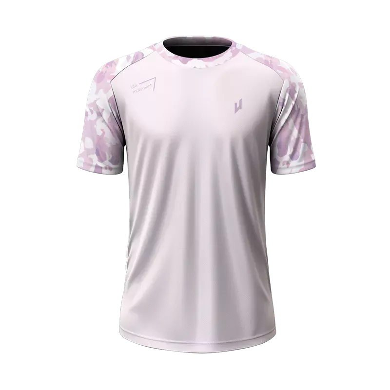 中性版拉克蘭圓領上衣 《迷彩》