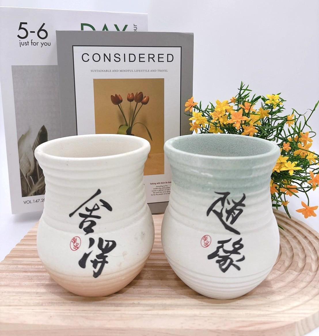 【滿額免運】隨緣盆 中式 花卉 花盆 生活家飾 陶盆 蘭花盆 多肉花盆 仙人掌花盆 陶瓷花盆 小盆栽 盆器  綜一園藝