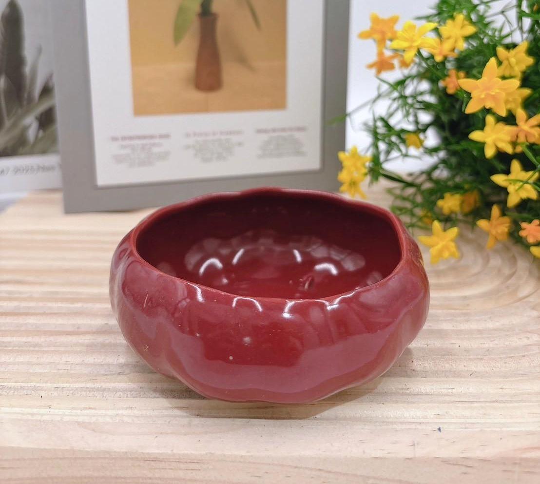 【滿額免運】花瓣 水仙盆 無孔盆 銅錢草 花盆 生活家飾 陶盆  多肉花盆 仙人掌花盆 陶瓷花盆 小盆栽 盆器  綜一