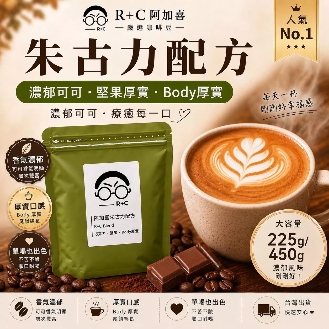 朱古力重焙配方（深焙）