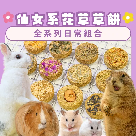 【仙女系花草草餅系列】全系列日常組合