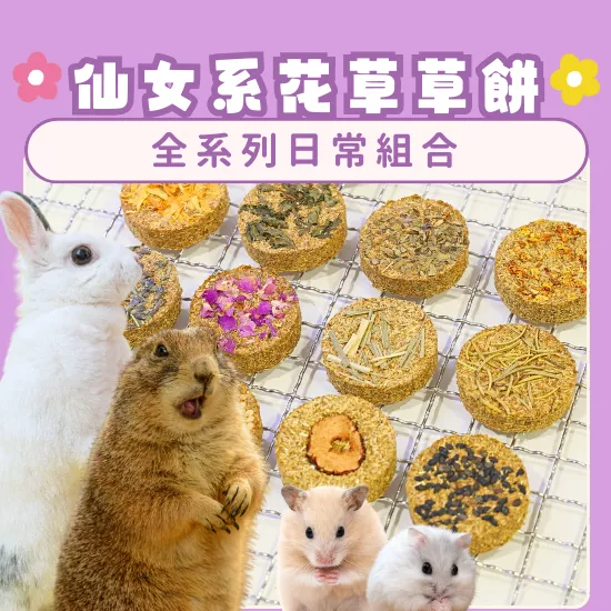 【仙女系花草草餅系列】全系列日常組合