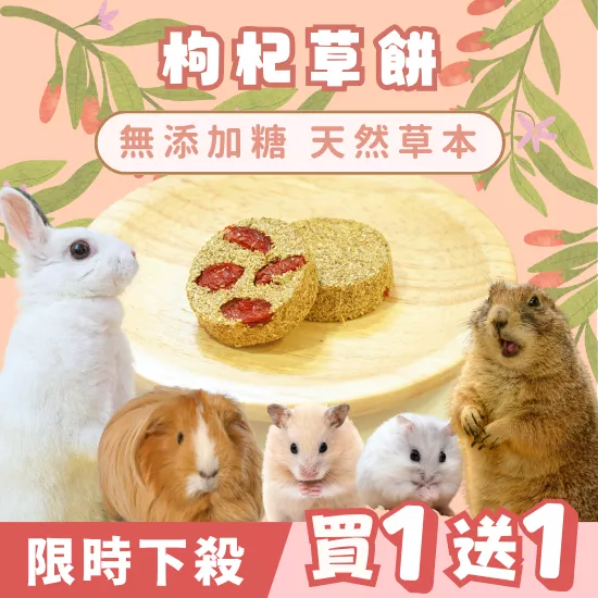 【限時買1送1】枸杞草餅2入組