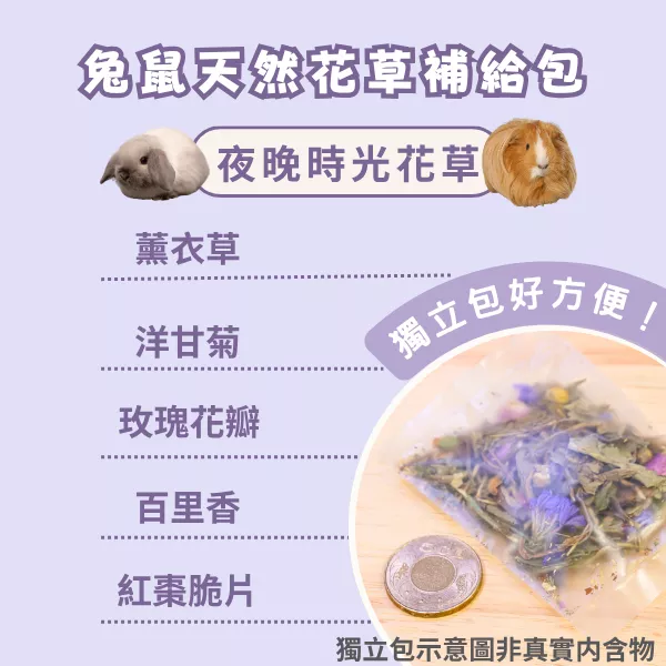 【混合花草系列】夜晚時光花草