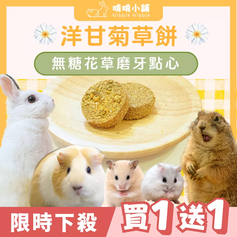 【限時買1送1】洋甘菊草餅▶限量50份