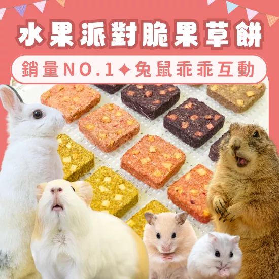 【水果派對脆果草餅系列】全系列日常組合