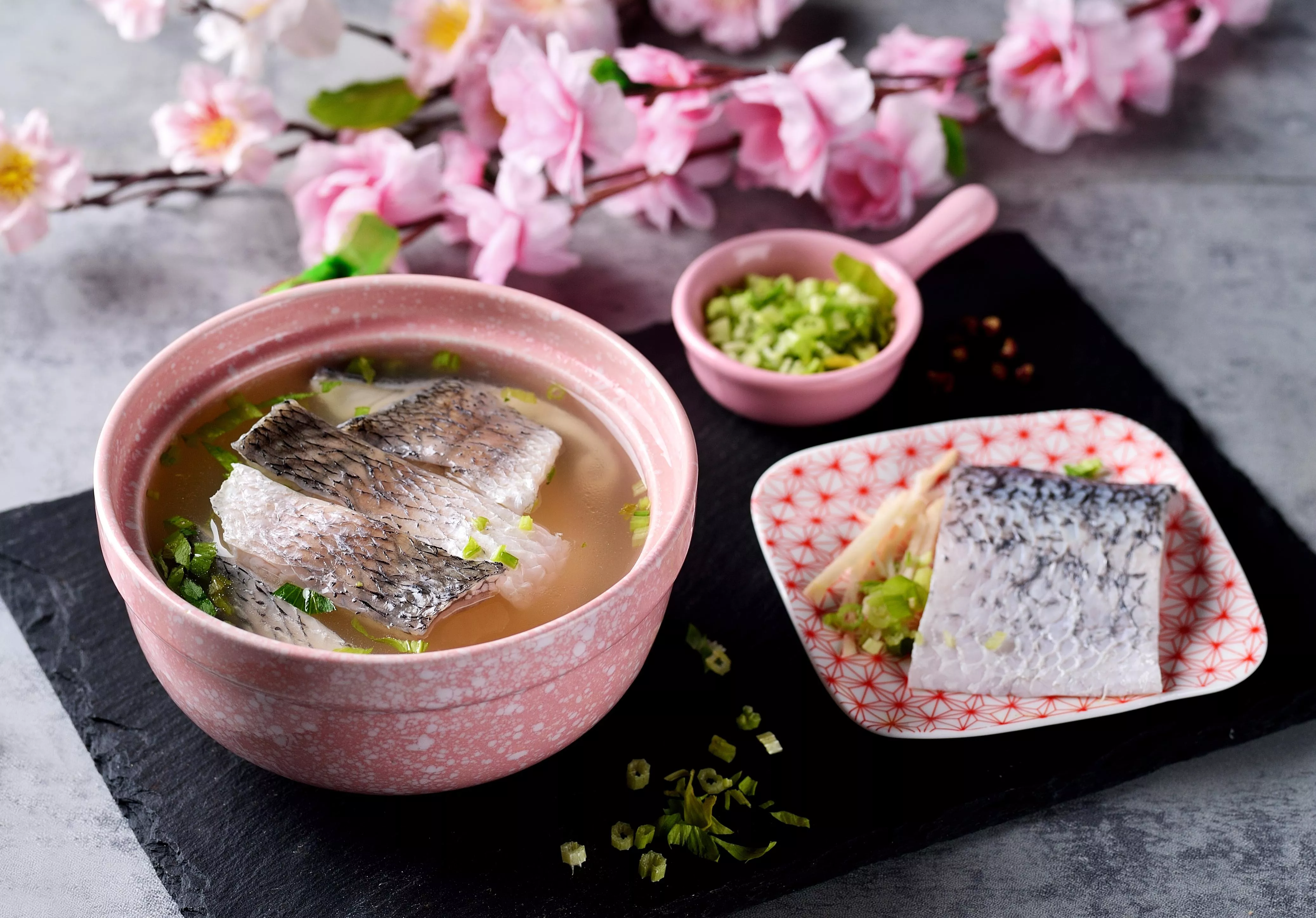 鱸魚即燉湯(1人份）