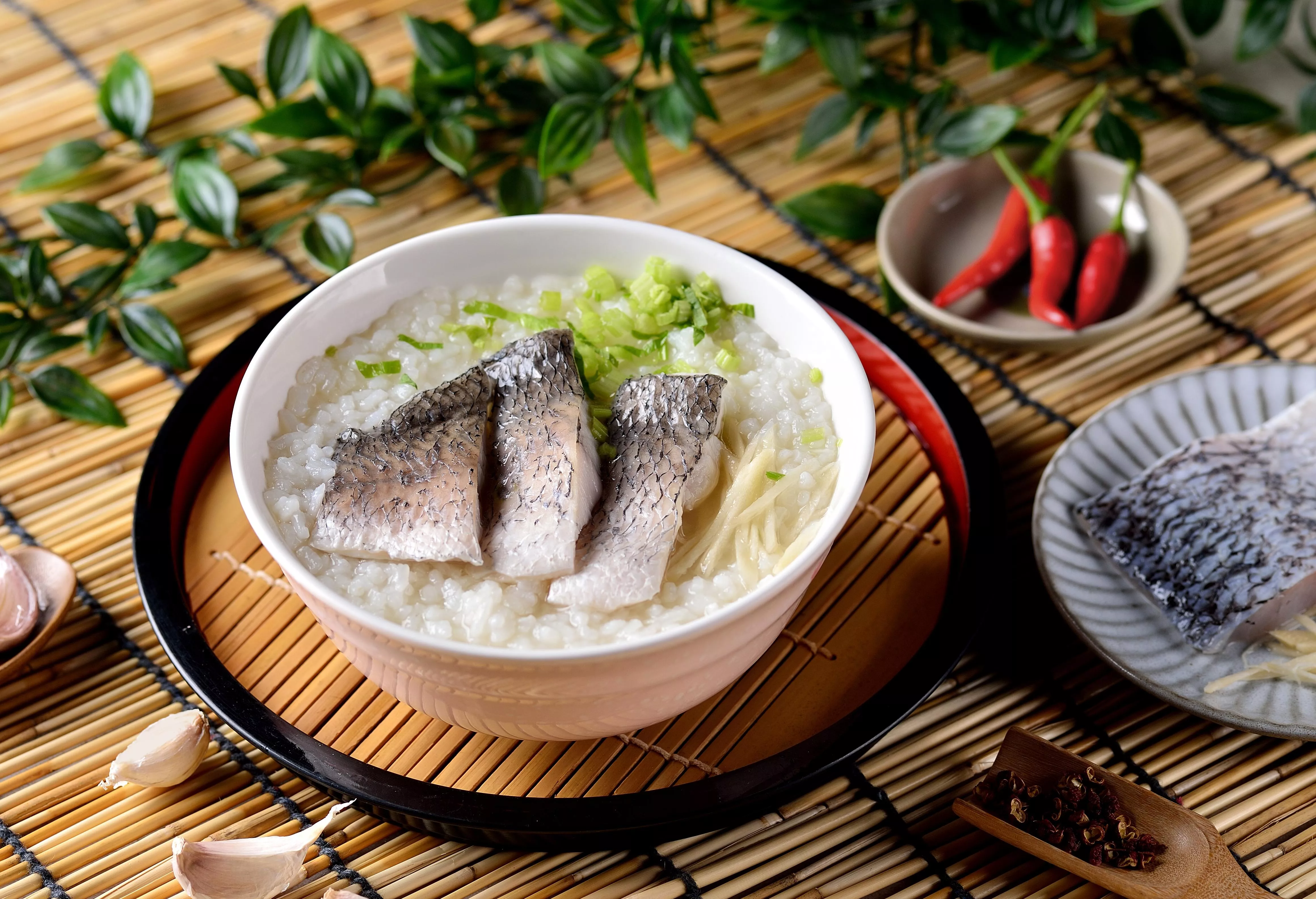 鱸魚即燉粥（1人份）