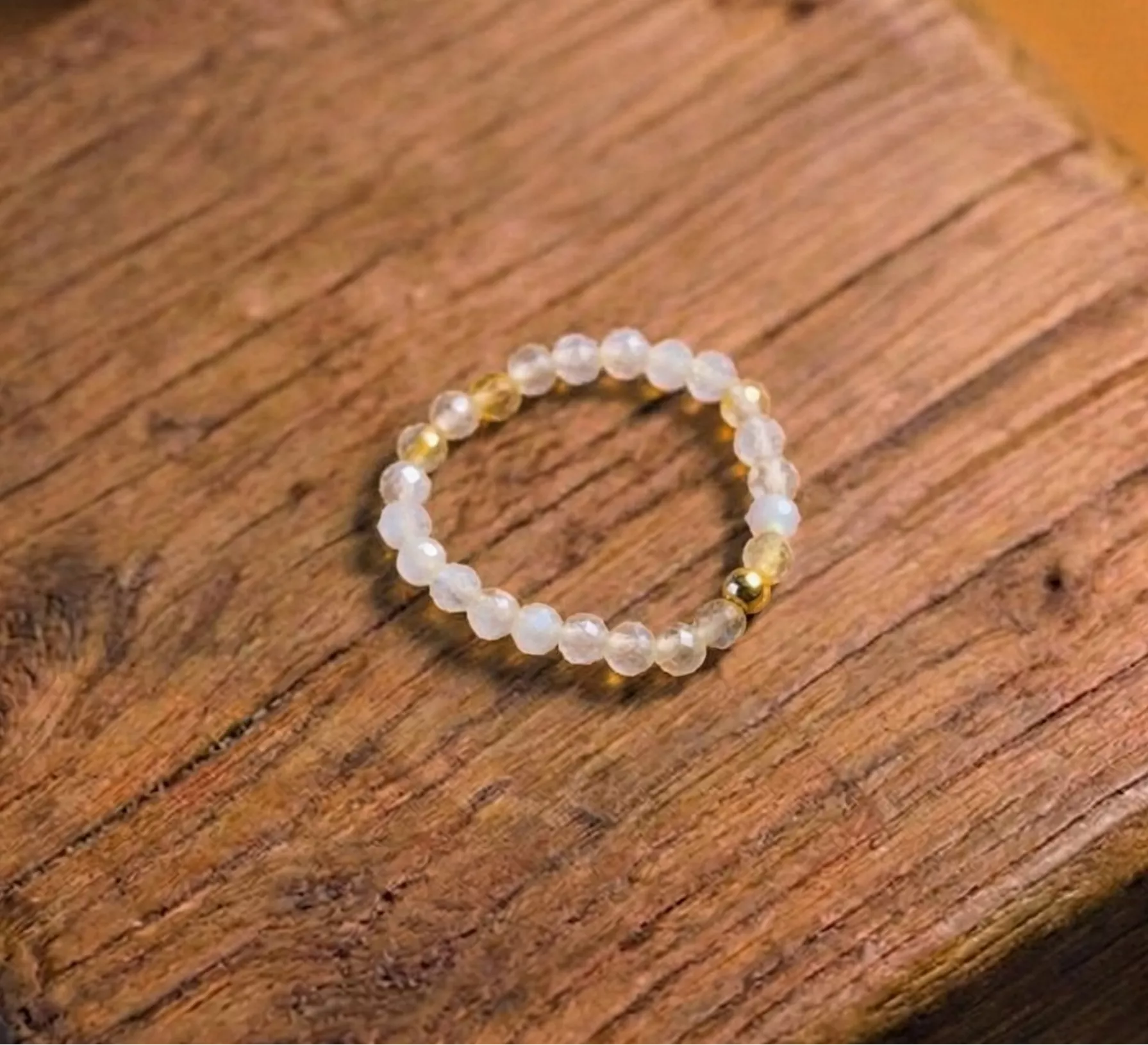 留白招財戒指｜把好運留在日常裡