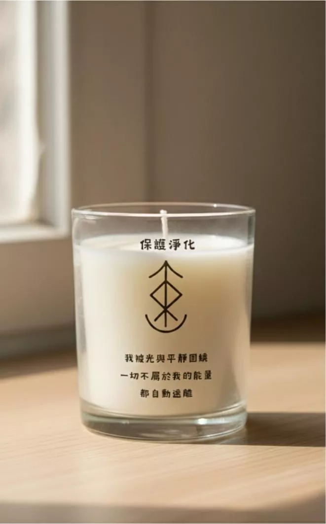 保護淨化香氛蠟燭｜給自己一個安靜下來的時刻
