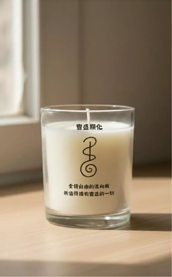 豐盛顯化蠟燭｜當你準備好接住美好