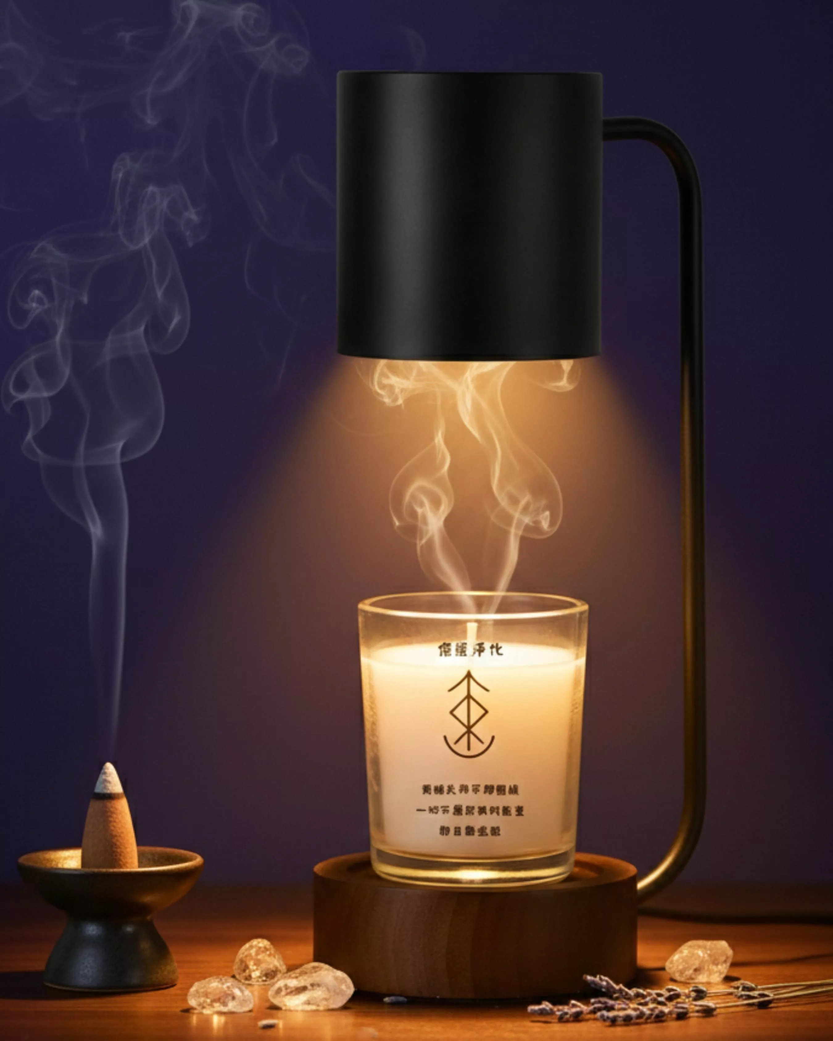 香氛融蠟燈｜溫和融蠟，陪你把步調放慢