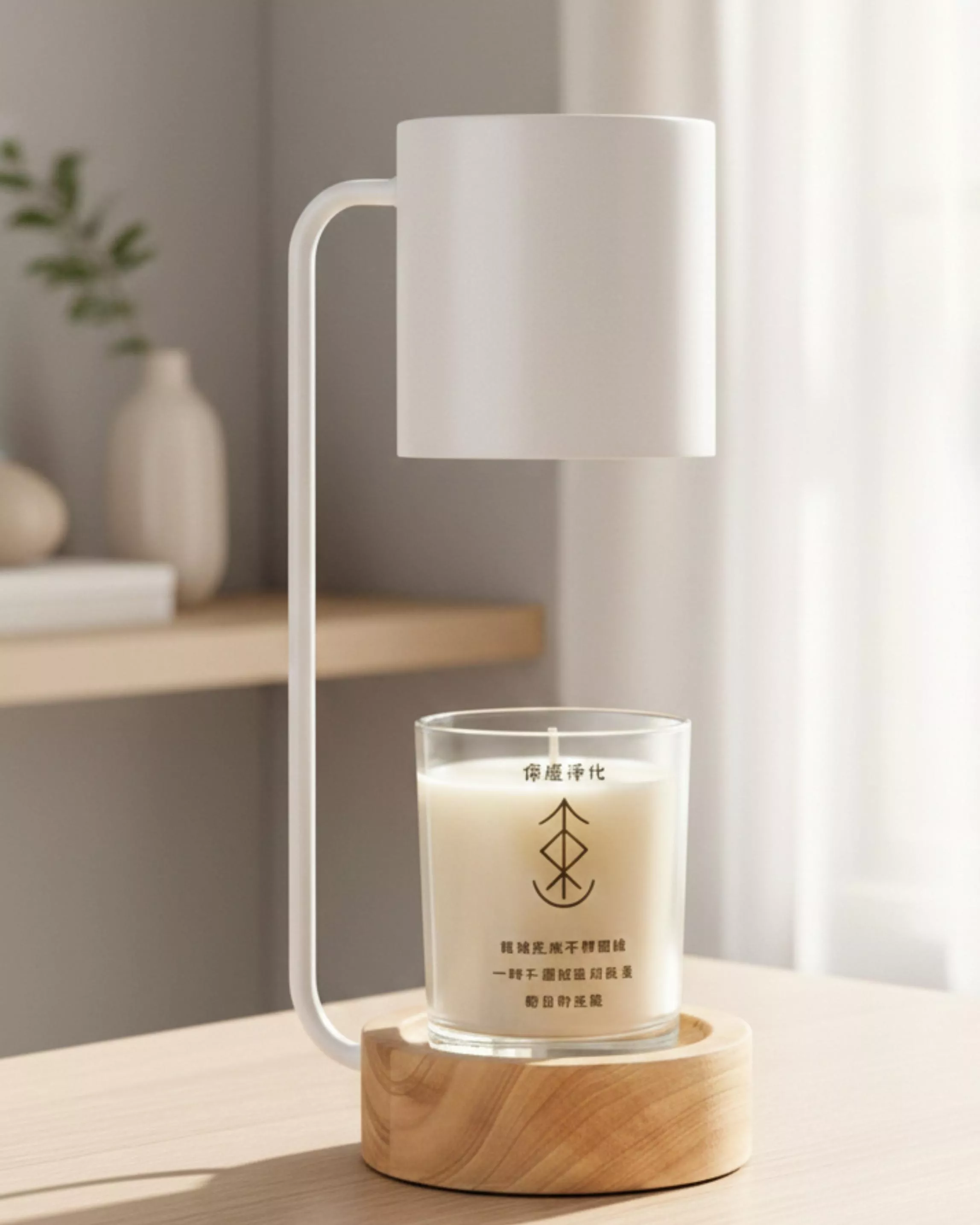 暖心香氛蠟燭燈｜無明火暖燈，安心陪伴的靜心時刻