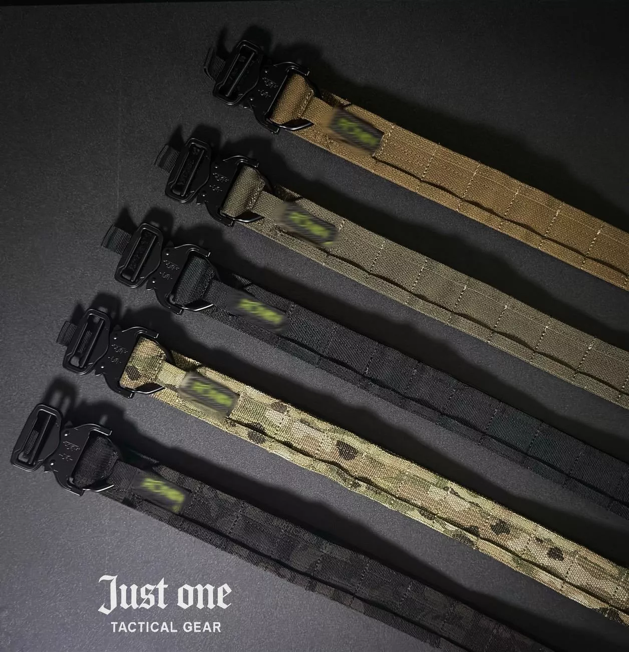（JustOne）Ronin 風格 戰術腰帶 雙層 MOLLE 腰帶 快拆戰術腰帶 生存遊戲 戰術腰封