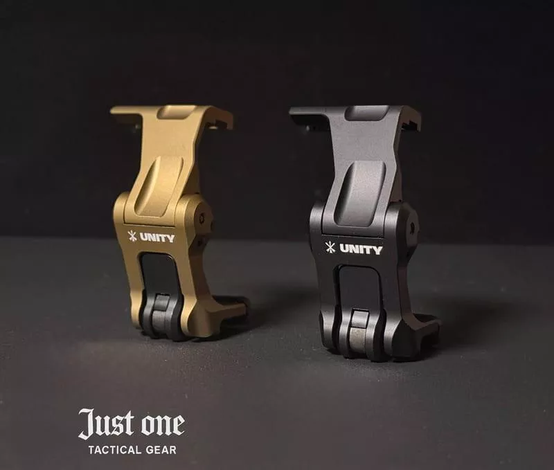（JustOne) 高品質 Unity 風格 三倍 側翻鏡座 側翻鏡 增高座 三倍鏡 G43 G33 micro3x