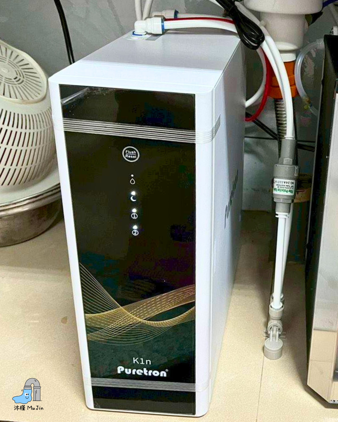 屏東東港鎮｜透天型 六人家庭櫥下 RO 安裝案例｜K1N＋TPH-689A2 規劃