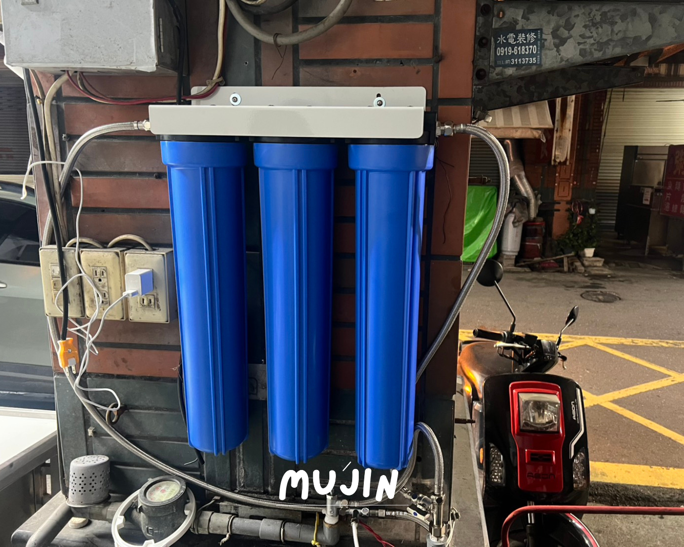 高雄左營區｜餐飲商用淨水安裝紀錄