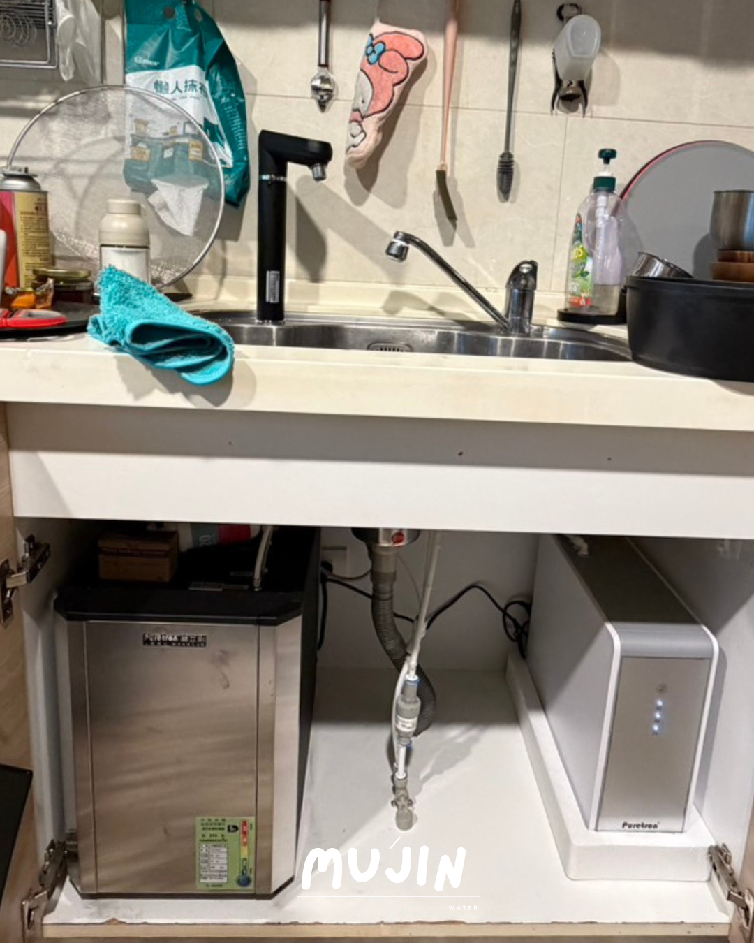 普立創DF-400+ RO直輸機與TPCCH-689A2三溫機安裝案例