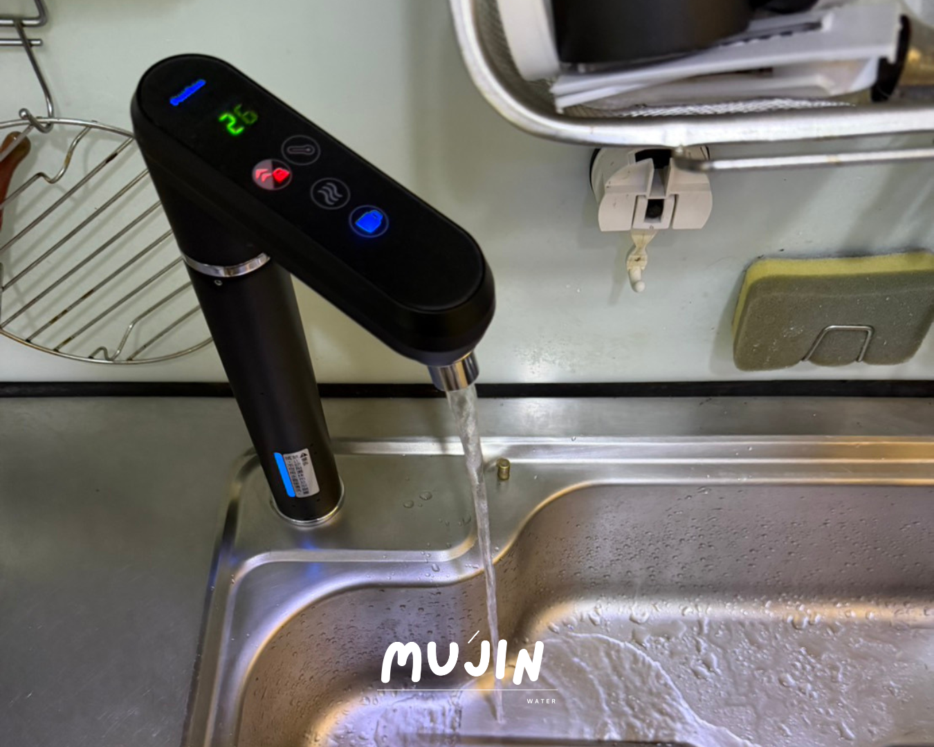新北淡水飲水設備安裝｜K1N RO直輸機＋TPH-689A2雙溫加熱器｜替媽媽升級飲水品質