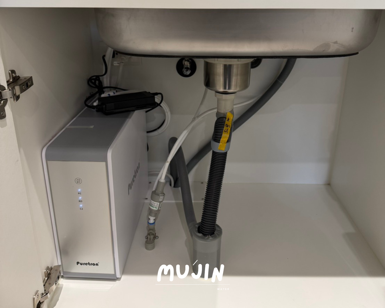 台南仁德陞發秀泰DF-400+ RO直輸機設備實景