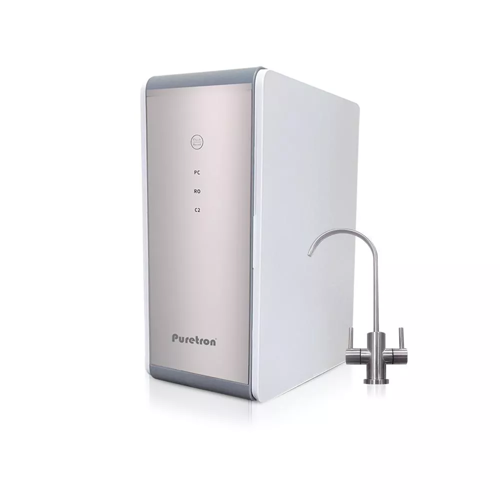 DF-400+ 櫥下 RO 直輸機（500G）｜雙出水設計 家用淨水器