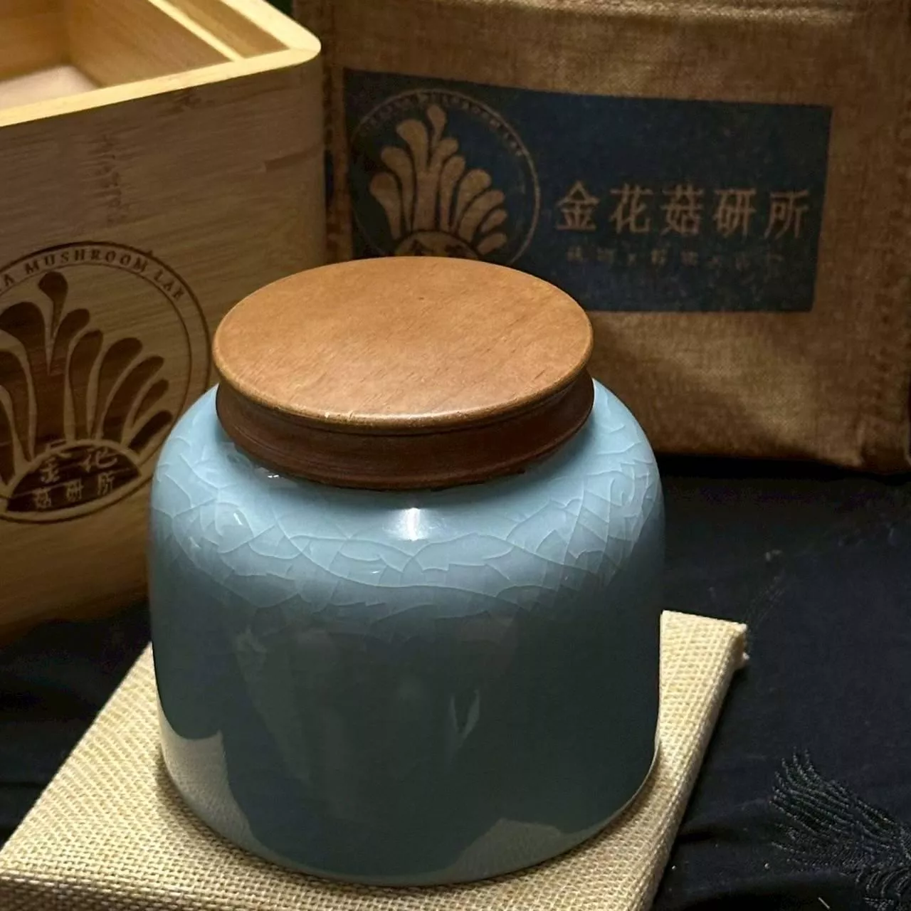 金花蟲草冰裂泡茶組