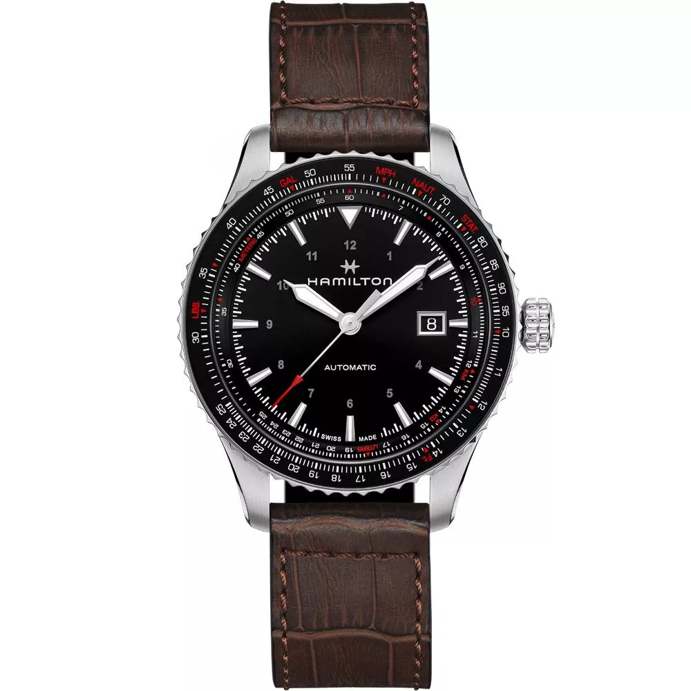 Hamilton 漢米爾頓 Khaki 航空飛行機械錶(H76615530)42mm