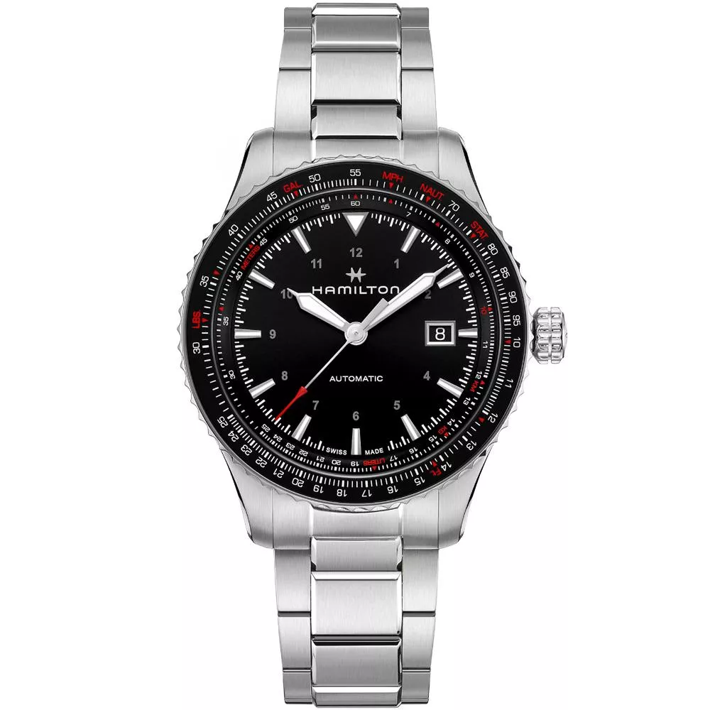 Hamilton 漢米爾頓 Khaki 航空飛行機械錶(H76615130)42mm