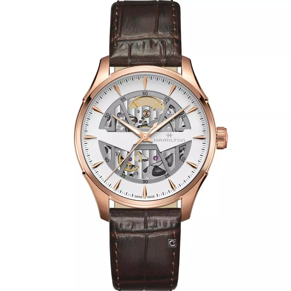 Hamilton 漢米爾頓 JAZZMASTER 爵士系列 SKELETON AUTO機械錶 H42505510