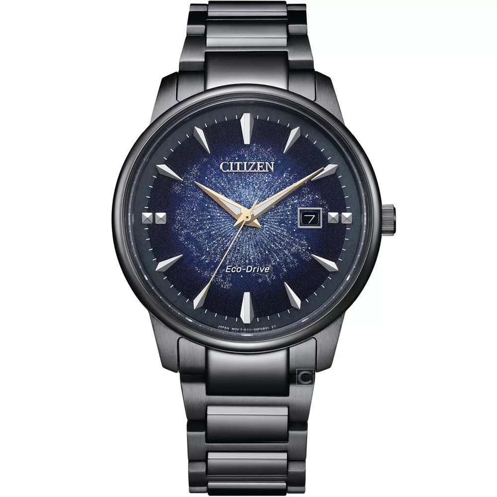 CITIZEN 星辰錶 深邃夜空 光動能腕錶 男錶 手錶-BM7595-89M