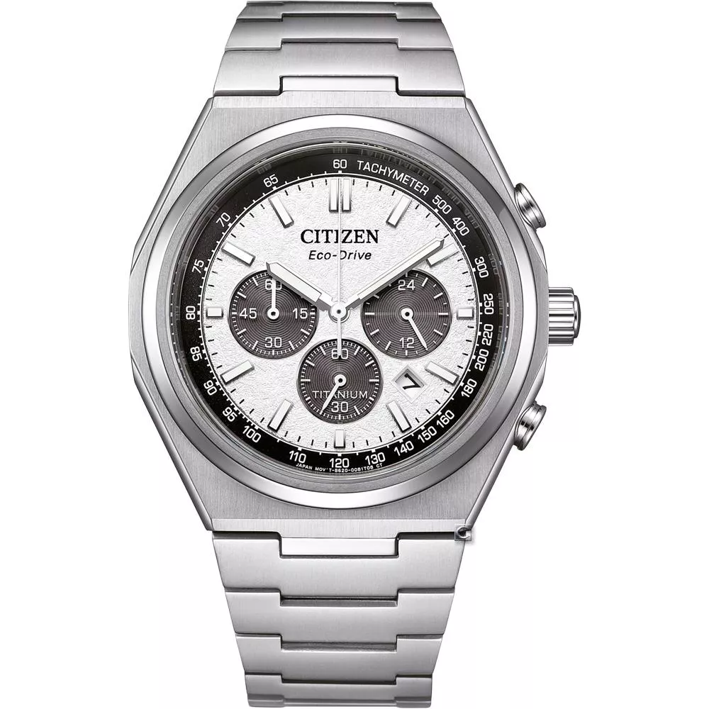 CITIZEN 星辰 Zenshin 超級鈦光動能計時腕錶-42.5mm CA4610-85A
