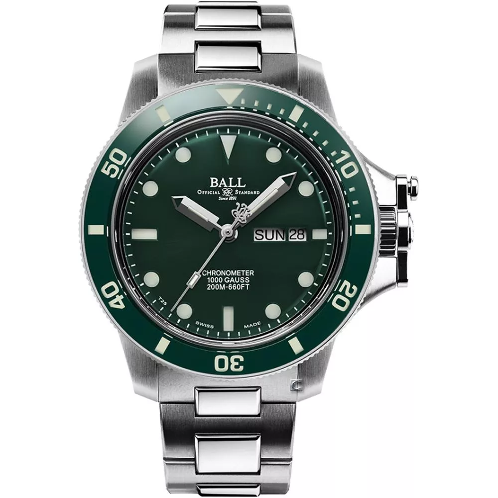 BALL波爾錶 Engineer Hydrocarbon Original 經典機械潛水錶-DM2218B-S2CJ-GR